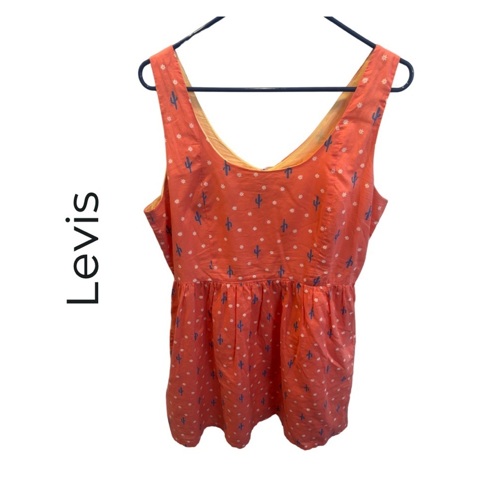 Levi's | Cactus Floral Dress| Mid Length Size Large - Picture 3 of 10